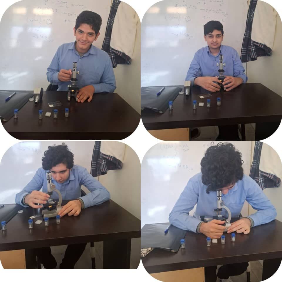 کار با میکروسکوپ و تلسکوپ